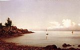 Rocky Shore by Martin Johnson Heade